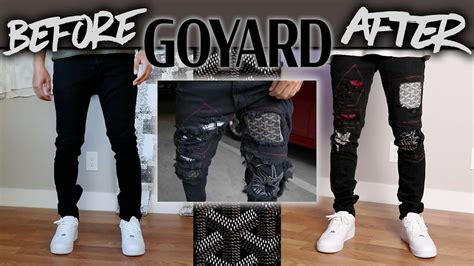 goyard denim jeans|goyard new york city.